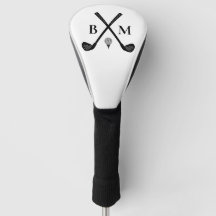 Vintages Logo des Golfclubs Monogram Cover
