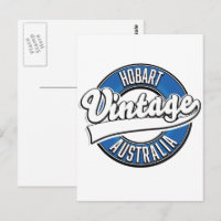 Vintages Logo für Hobart australia