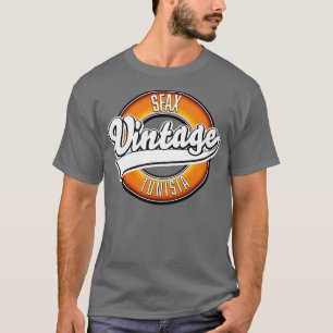 Vintages Logo für Sfax tunisia T-Shirt