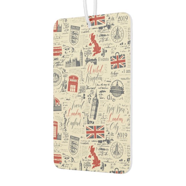 Vintages London Car Freshener Autolufterfrischer (Links)
