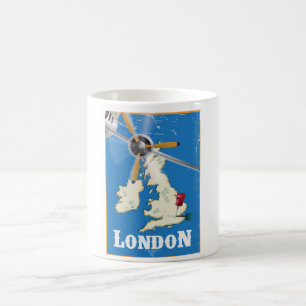 Vintages London Travel Poster Tasse