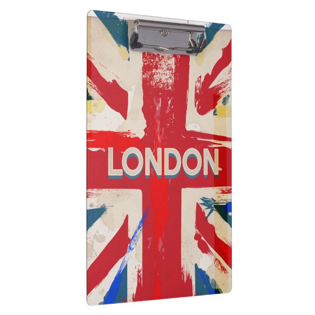 Vintages Londoner Gewerkschaft Poster Klemmbrett (Rechts)