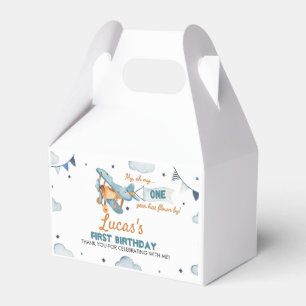 Vintages Luftfahrzeug Geburtsdatum Geschenkschachtel