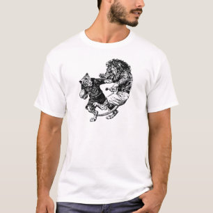 Vintages lustiges Rugby T-Shirt