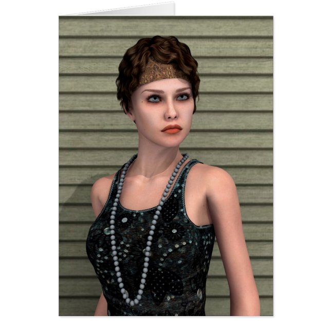 Vintages Mädchen (Vorne)