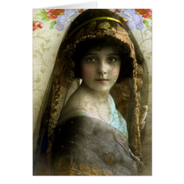 Vintages Mädchen (Vorne)