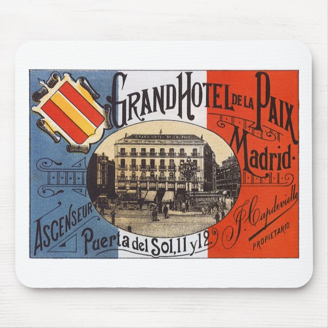 Vintages Madrid Mousepad (Vorne)