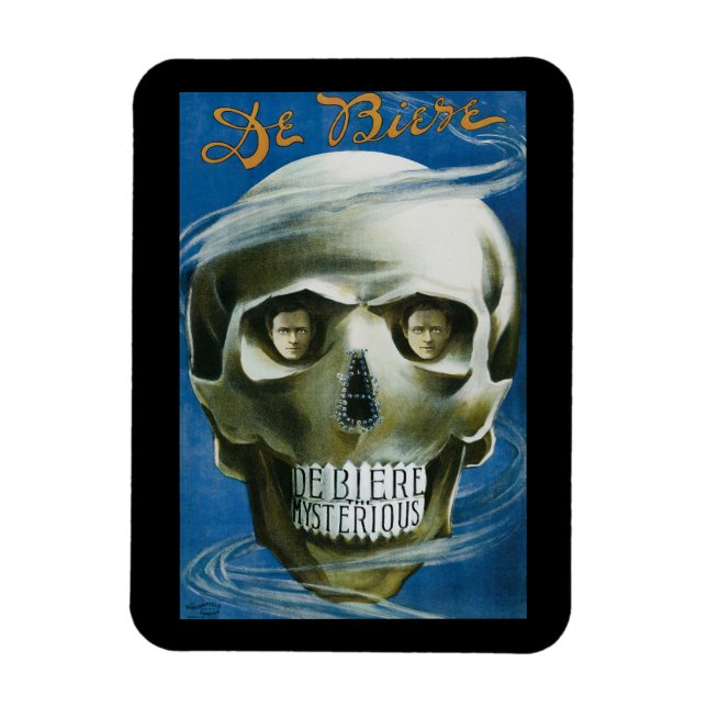 Vintages Magisches Poster, De Biere das Mysteriöse Magnet (Vertikal)