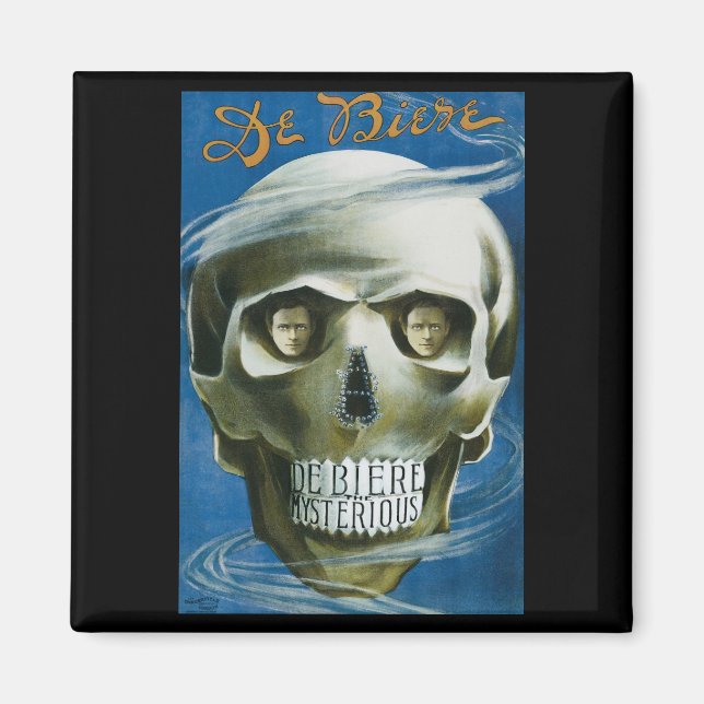 Vintages Magisches Poster, De Biere das Mysteriöse Magnet (Vorne)