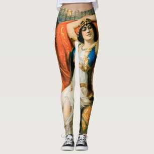 Vintages Magisches Poster, Magier Frederick Bancro Leggings