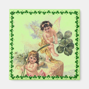 Vintages Magnet der St. Patrick's Day