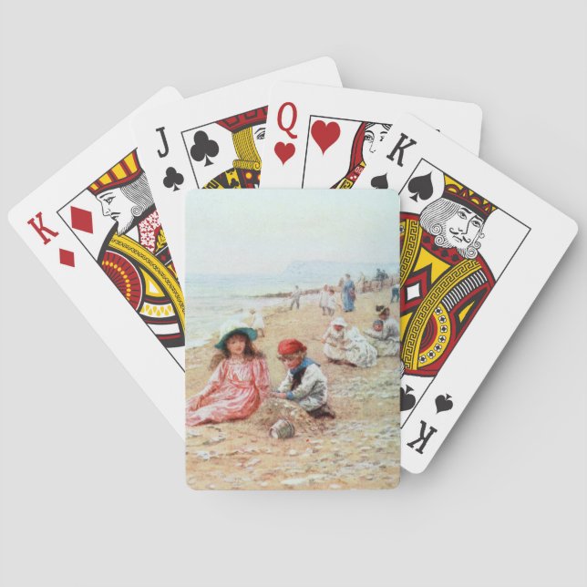 VINTAGES MALEN 1904 ~ Isle of Wight ~ Spielkarten (Rückseite)