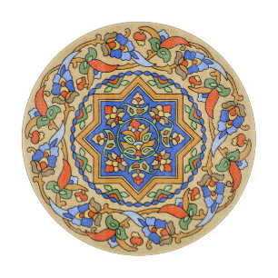 Vintages Malibu-Potteriedesign der 1920er Jahre Schneidebrett