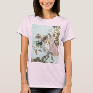 Vintages Märchen Schlafen Schönheit Edmund Dulac T-Shirt