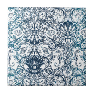 Vintages Marinemuster Fliese