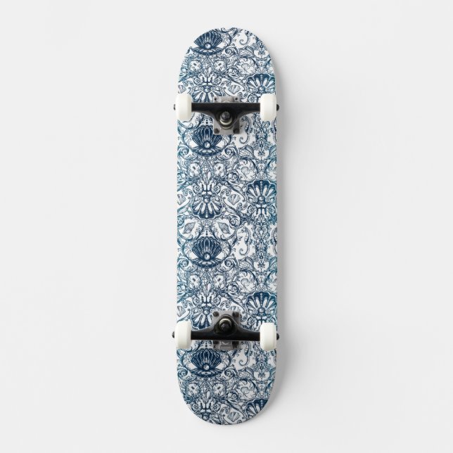 Vintages Marinemuster Skateboard (Vorderseite)
