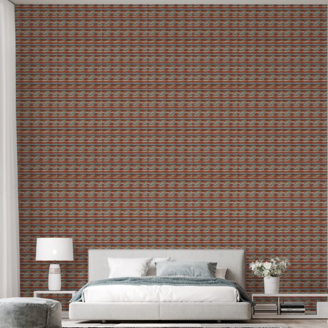 Vintages Mauerpapier Tapete (Schlafzimmer)