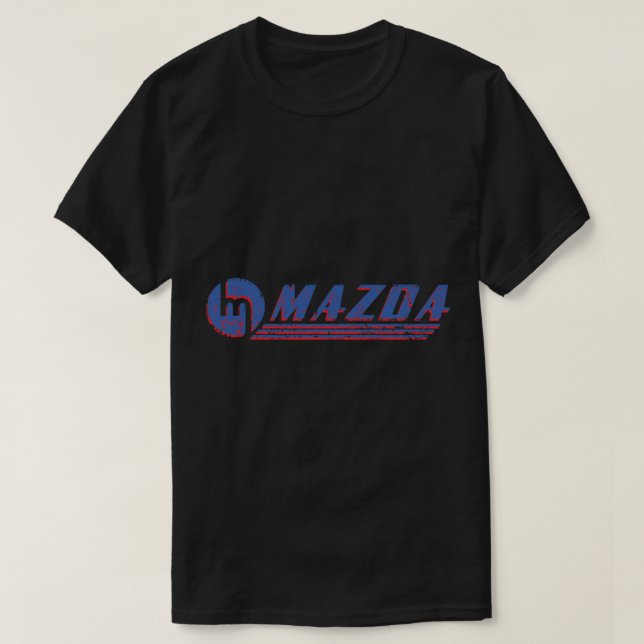 Vintages Mazda Logo Classic T - Shirt (Design vorne)