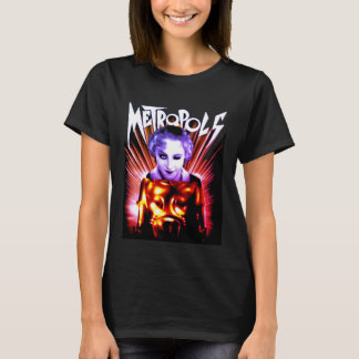Vintages Metropolis Grafik-T-Shirt, Klassische Neu T-Shirt
