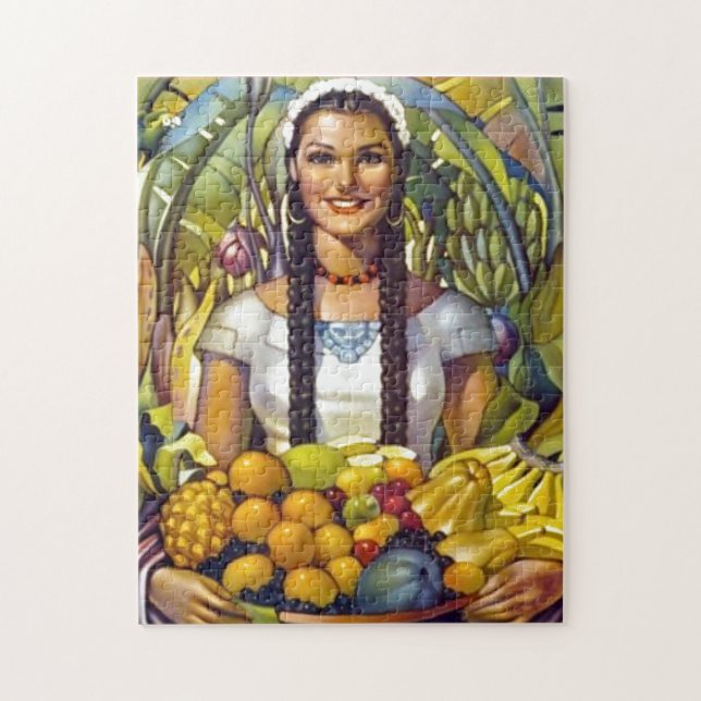 Vintages Mexiko Reisewerbung Puzzle (Vertikal)