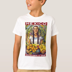 Vintages Mexiko Reisewerbung T-Shirt
