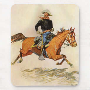Vintages Militär, Offizier der Kavallerie von Remi Mousepad