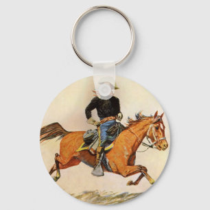 Vintages Militär, Offizier der Kavallerie von Remi Schlüsselanhänger