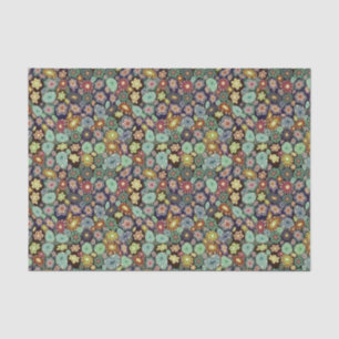 Vintages Millefiori Seidenpapier