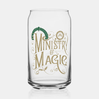 Vintages MINISTERIUM FÜR MAGIC™ Graphic Dosenglas
