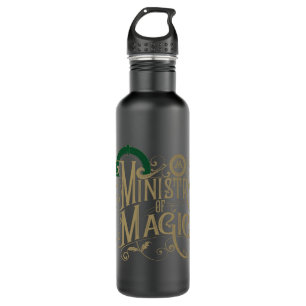 Vintages MINISTERIUM FÜR MAGIC™ Graphic Edelstahlflasche