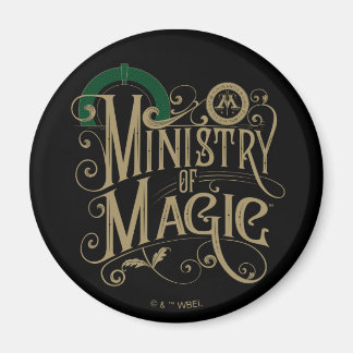 Vintages MINISTERIUM FÜR MAGIC™ Graphic Magnet