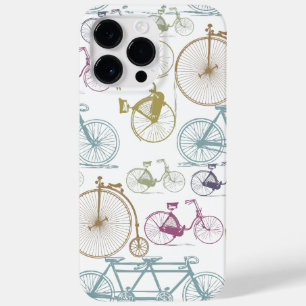 Vintages modernes Bikemodell leuchtendes Neonmuste Case-Mate iPhone 14 Pro Max Hülle