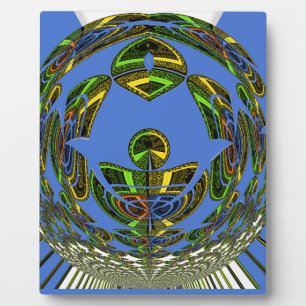 Vintages modernes Motiv Fotoplatte