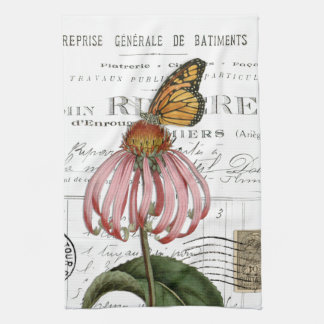 Vintages Monarch Butterfly Küchenhandtuch Geschirrtuch