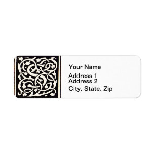 Vintages Monogram S Art Nouveau