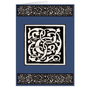 Vintages Monogramm C Jugendstil