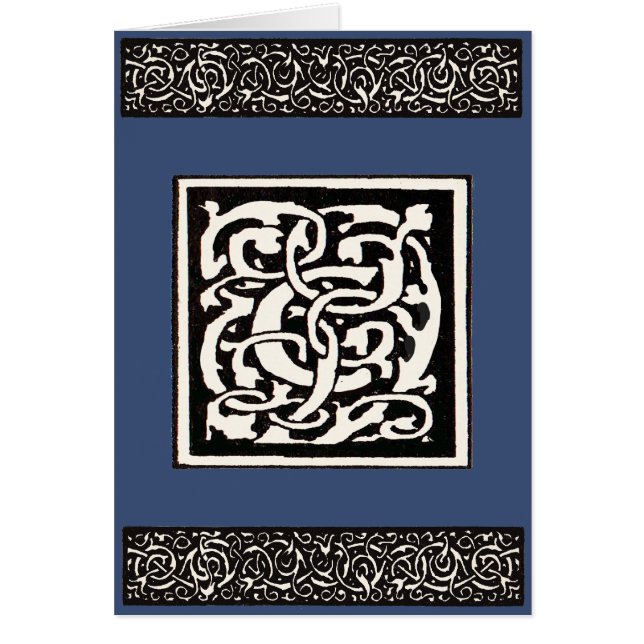 Vintages Monogramm C Jugendstil (Vorne)