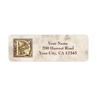 Vintages Monogramm D