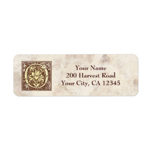 Vintages Monogramm O