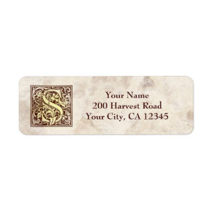 Vintages Monogramm S