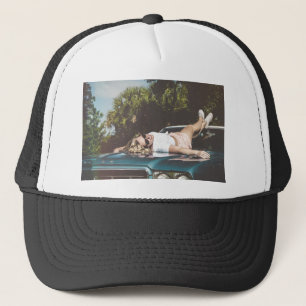 Vintages Monroe inspiriert Truckerkappe