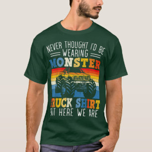 Vintages Monster-Lkw-Rennfahrzeug T-Shirt