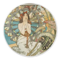 Vintages Mont-Carlo-Poster von Alphonse Mucha