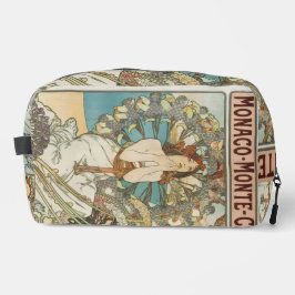 Vintages Mont-Carlo-Poster von Alphonse Mucha Waschbeutel