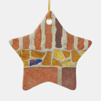 Vintages Mosaik Keramikornament