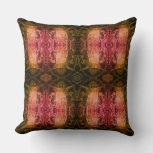 Vintages Mosaik von Paris Sacred Heart jesus Throw Kissen