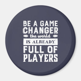 Vintages Motivierend Zitat: Spielgefährtin Magnet