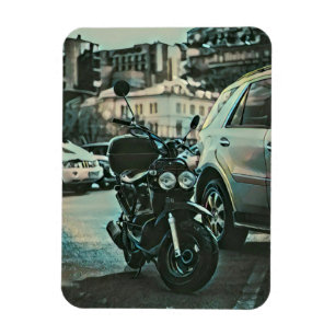 Vintages Motorengeschenk Magnet