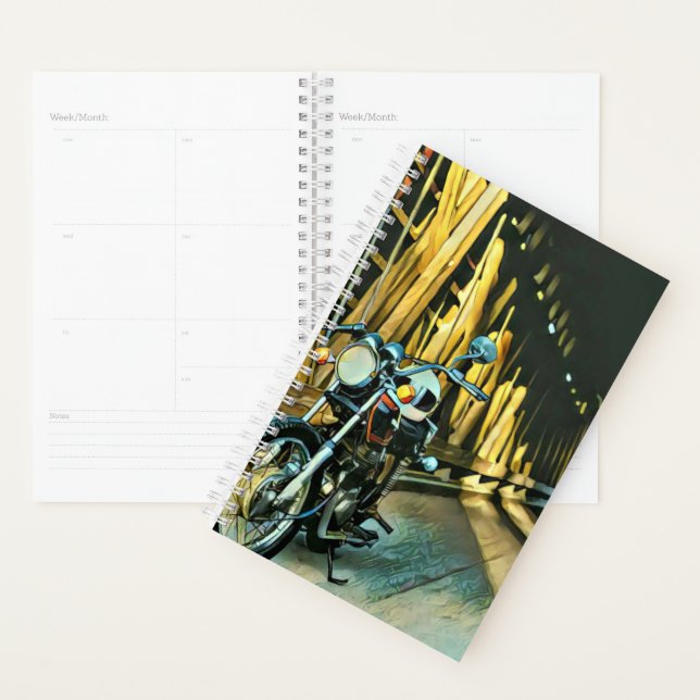 Vintages Motorengeschenk Planer (Anzeige)