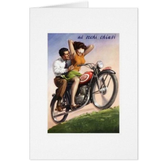 Vintages Motorrad (Vorne)